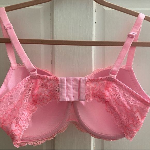 Victorias Secret Dream Angels Lace Demi 36DD Pink - Picture 8 of 8